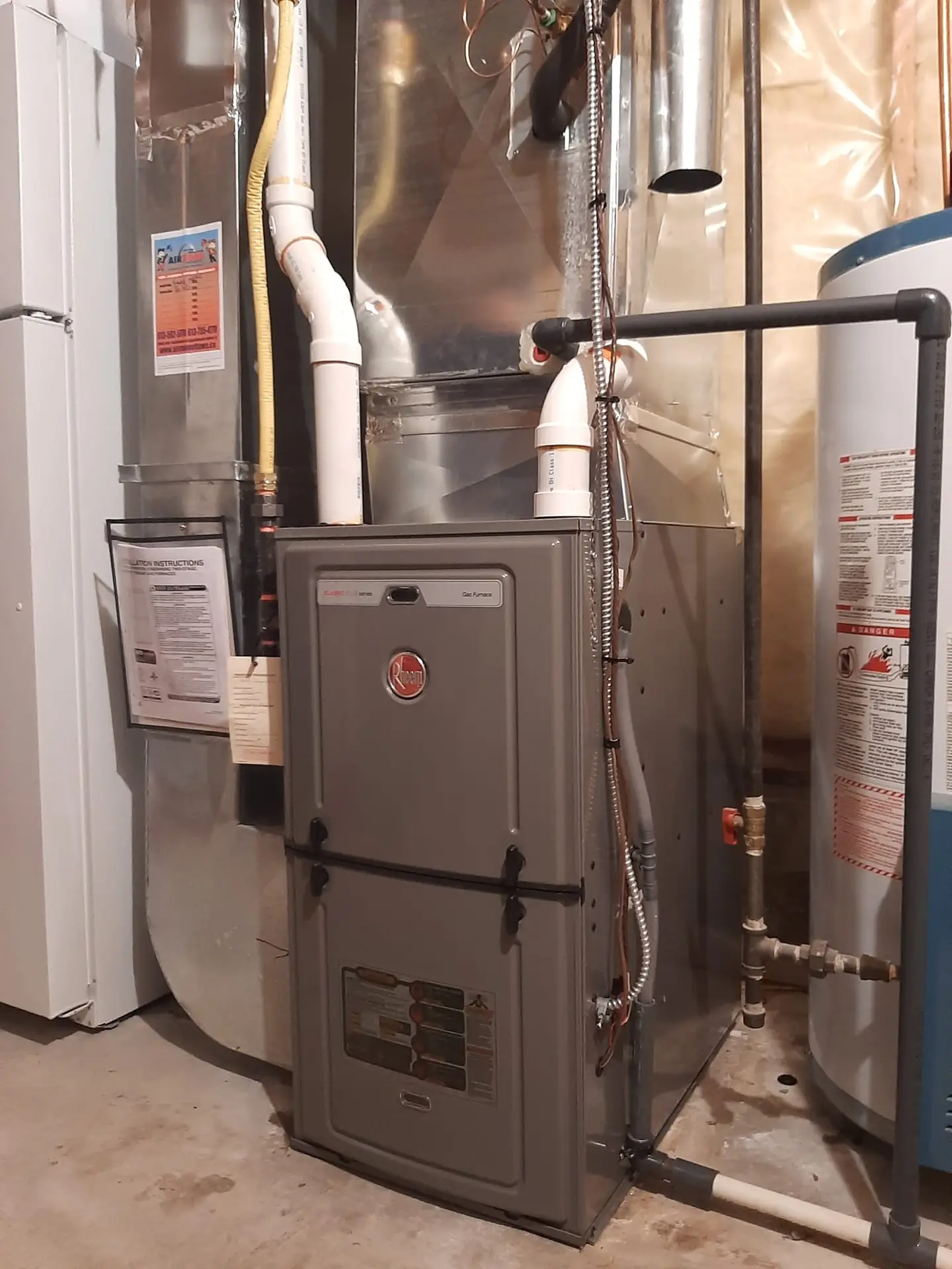 furnace installation